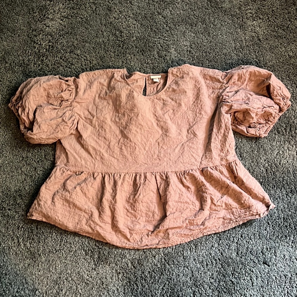 A New Day Brown Top